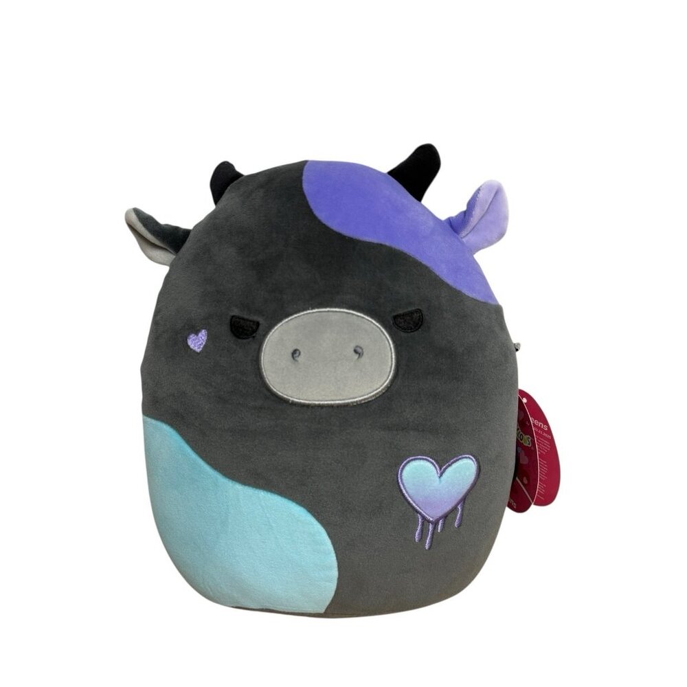 SQUISHMALLOWS SMITHEREENS 10 INCH PLUSH COW VALENTINE MELTING HEART EMO 2026 NEW